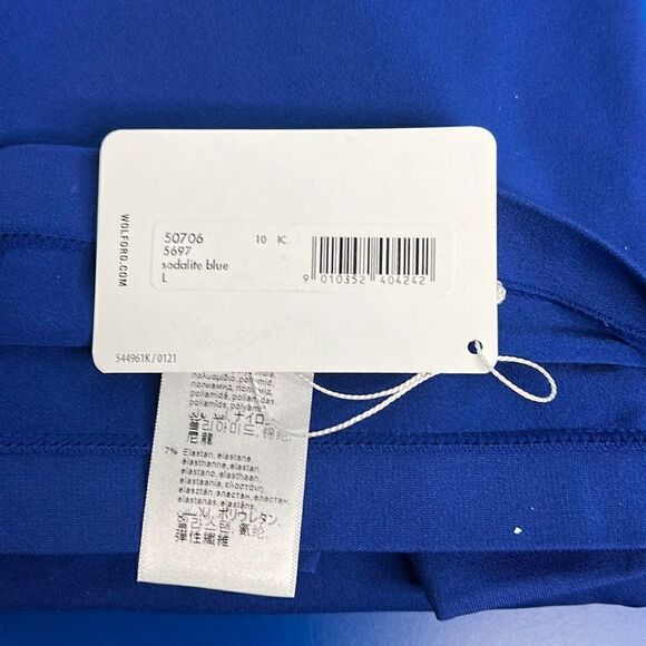 NWT Wolford Fatal Dress L Blue - Picture 10 of 13